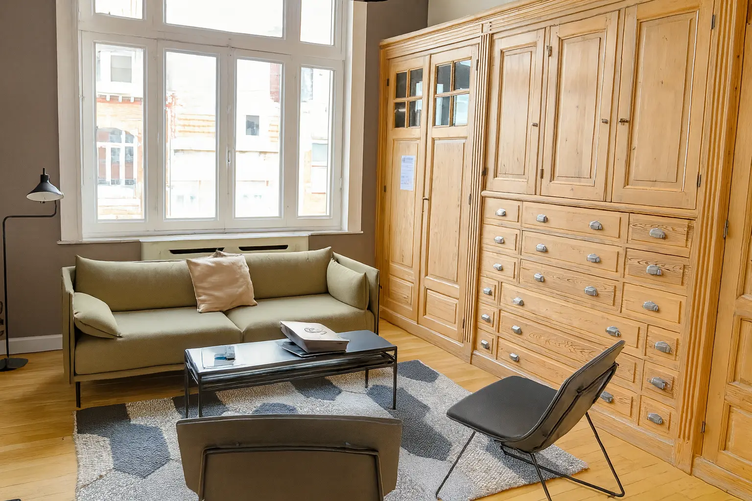 Vue du cabinet de consultation à proximité du parc Barbieux